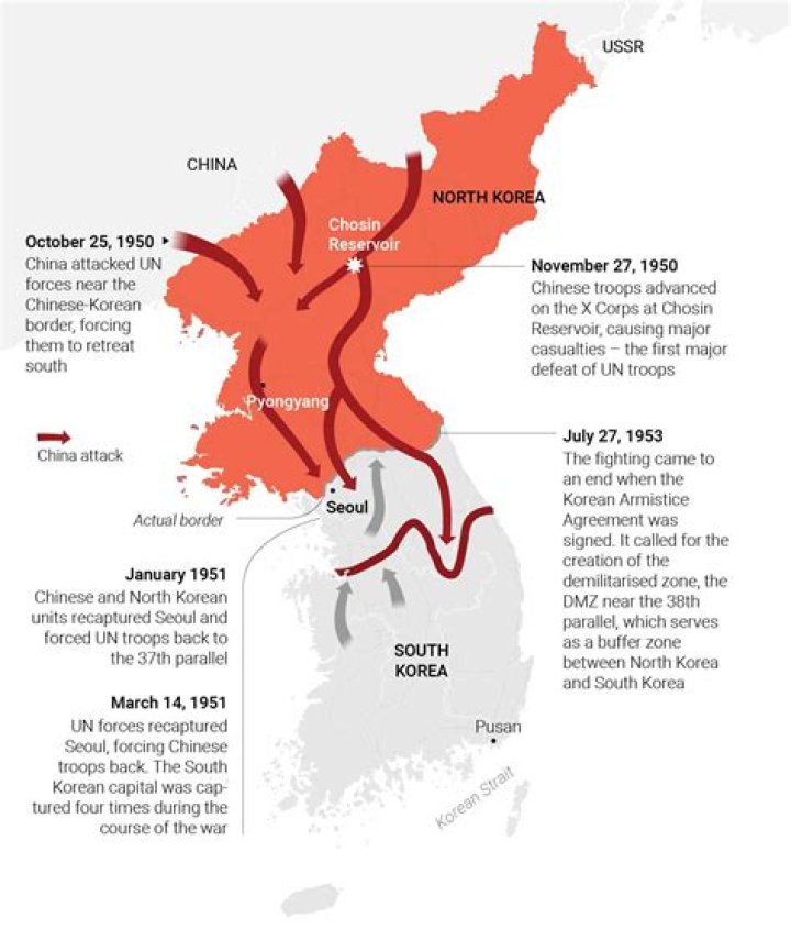 What was the outcome of the armistice at the end of the Korean War?