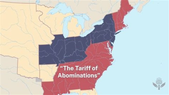 What was the protective tariff of 1828?