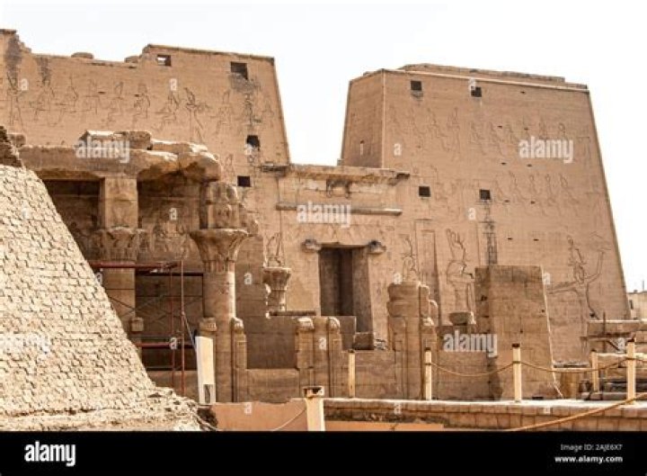 What was the Temple of Horus at Edfu used for?