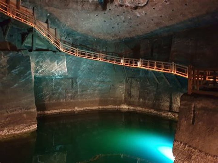 What was unique about the Wieliczka Salt Mine?