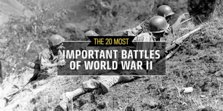 What were the battles of WW2 in order?