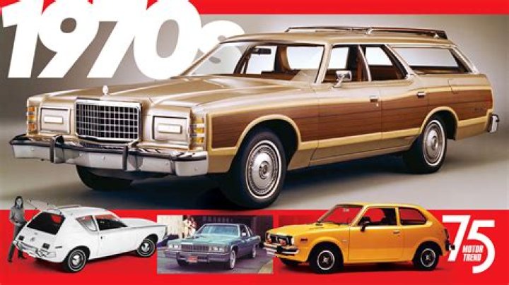 What were the most popular cars in the 70s?