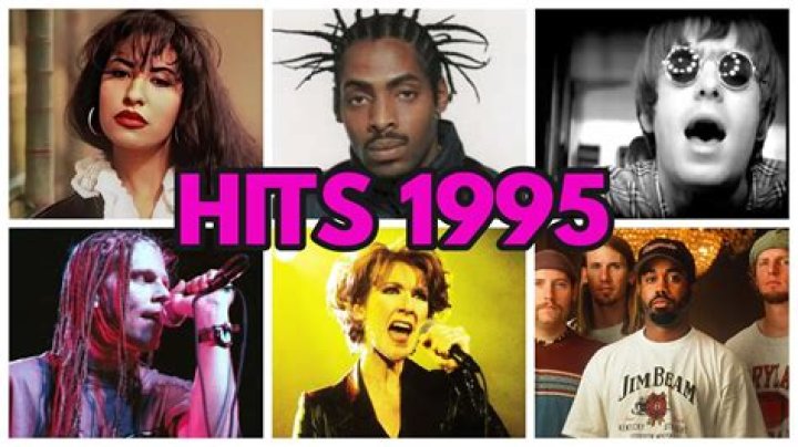 What were the top hits of 1995?