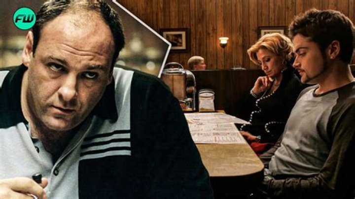 What were they eating in the final scene of The Sopranos?
