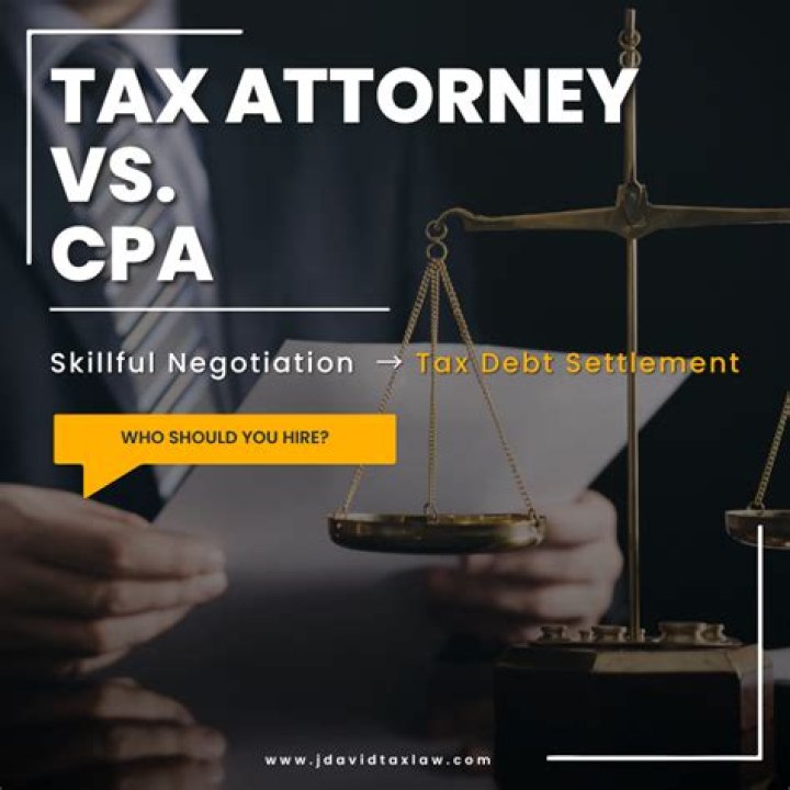 Whats better CPA or tax attorney?