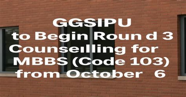 When Counselling for MBBS will start?