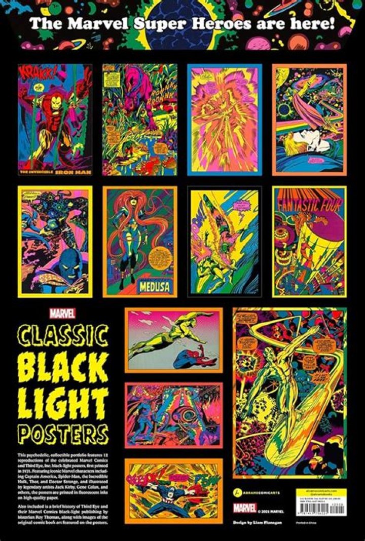 When did black light posters come out?