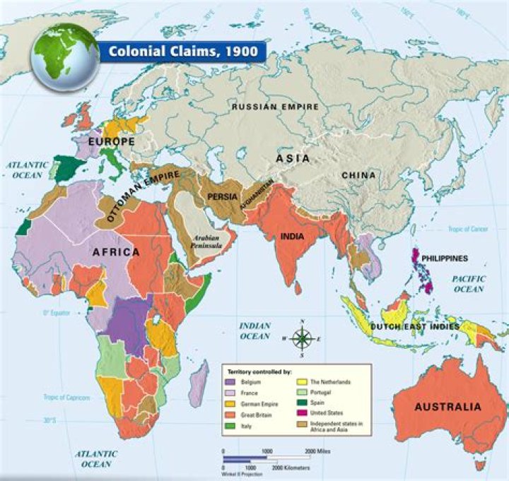 When did European colonies gain independence?