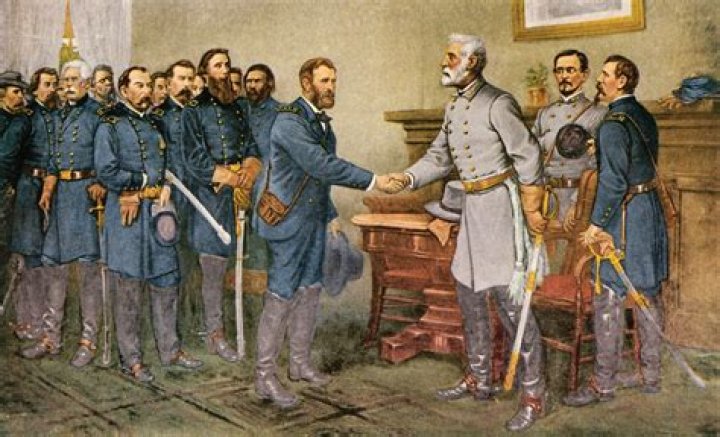 When did the south part surrendered?