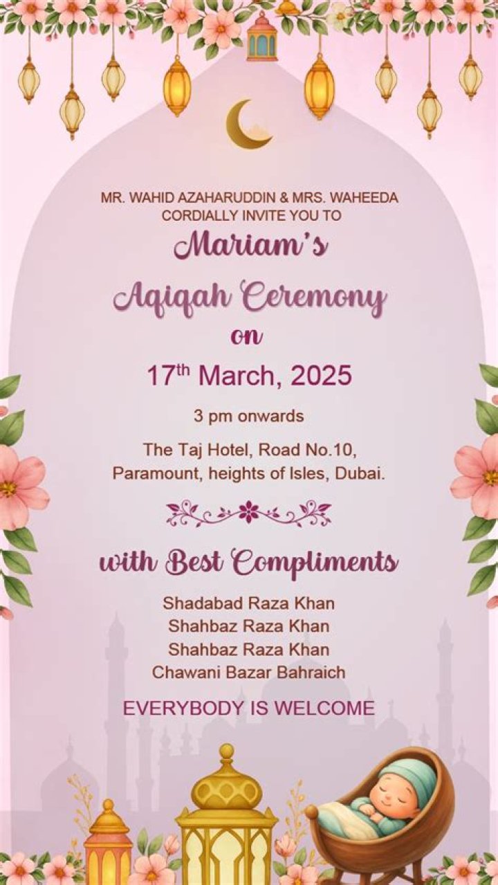 When should I give my baby Aqiqah?