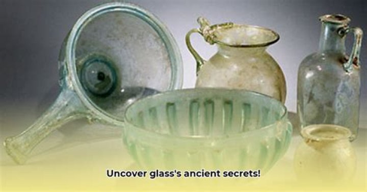 When was glass first produced?