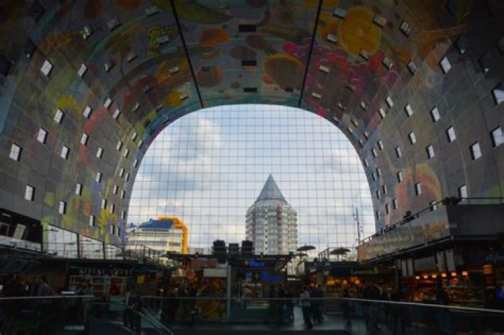 When was Markthal Rotterdam built?