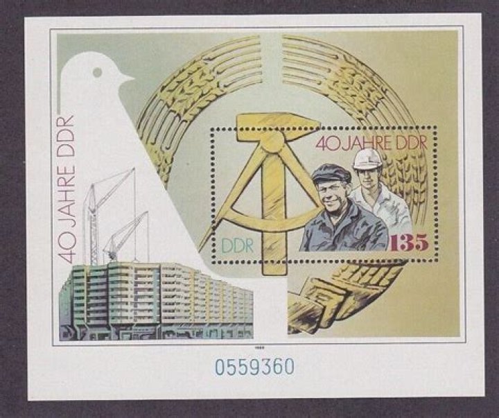 When was the 40th anniversary of the ddr?