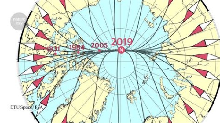 When was the most recent pole shift?