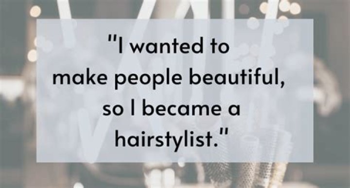 When you find a good hairdresser quote?