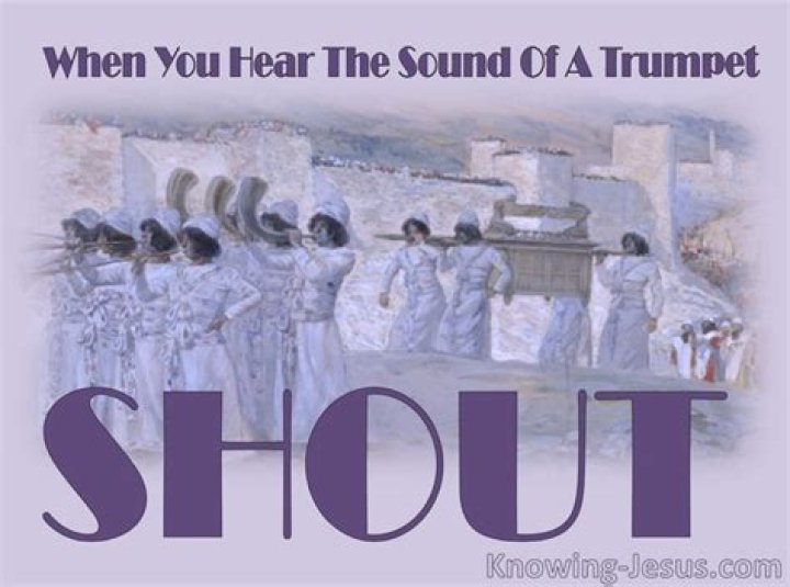 When you hear the sound of the trumpet?