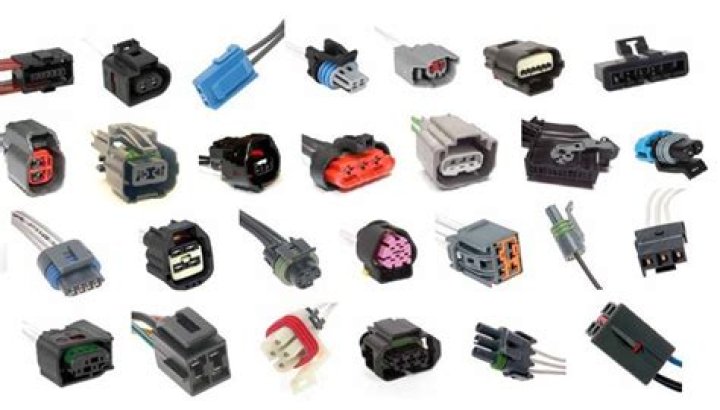 Where are connectors used in cars?