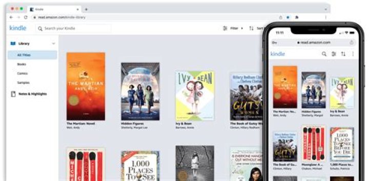 Where are my books on Kindle app?