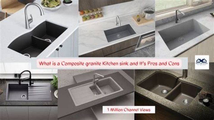 Where are sinks made from?