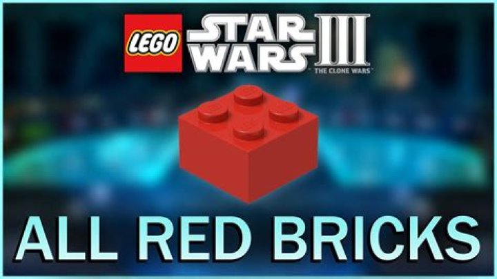 Where are the red bricks in Lego Star Wars?