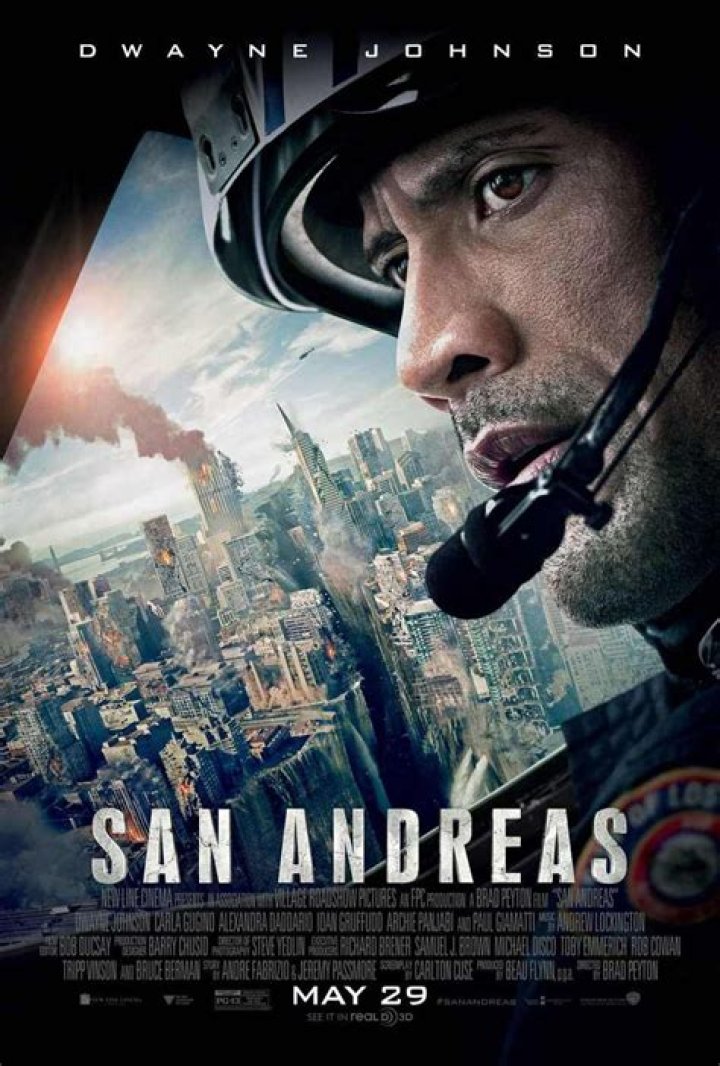 Where can I find San Andreas the movie?