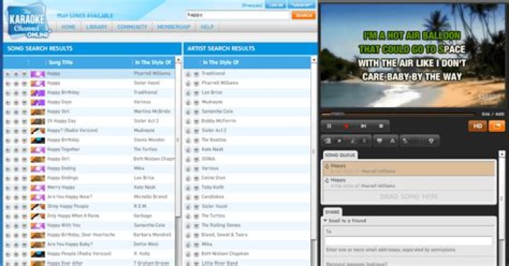 Where can I get karaoke songs for free?