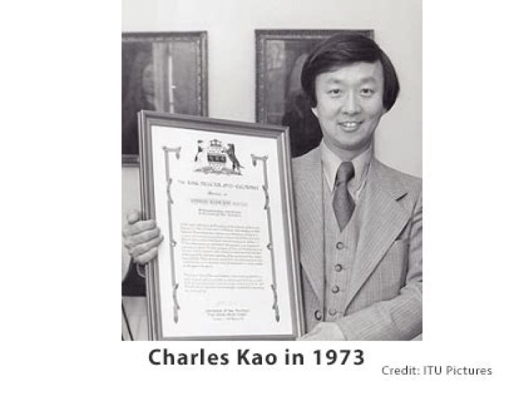 Where did Charles K Kao go to college in?