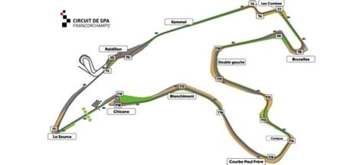 Where do F1 drivers stay in Spa-Francorchamps?