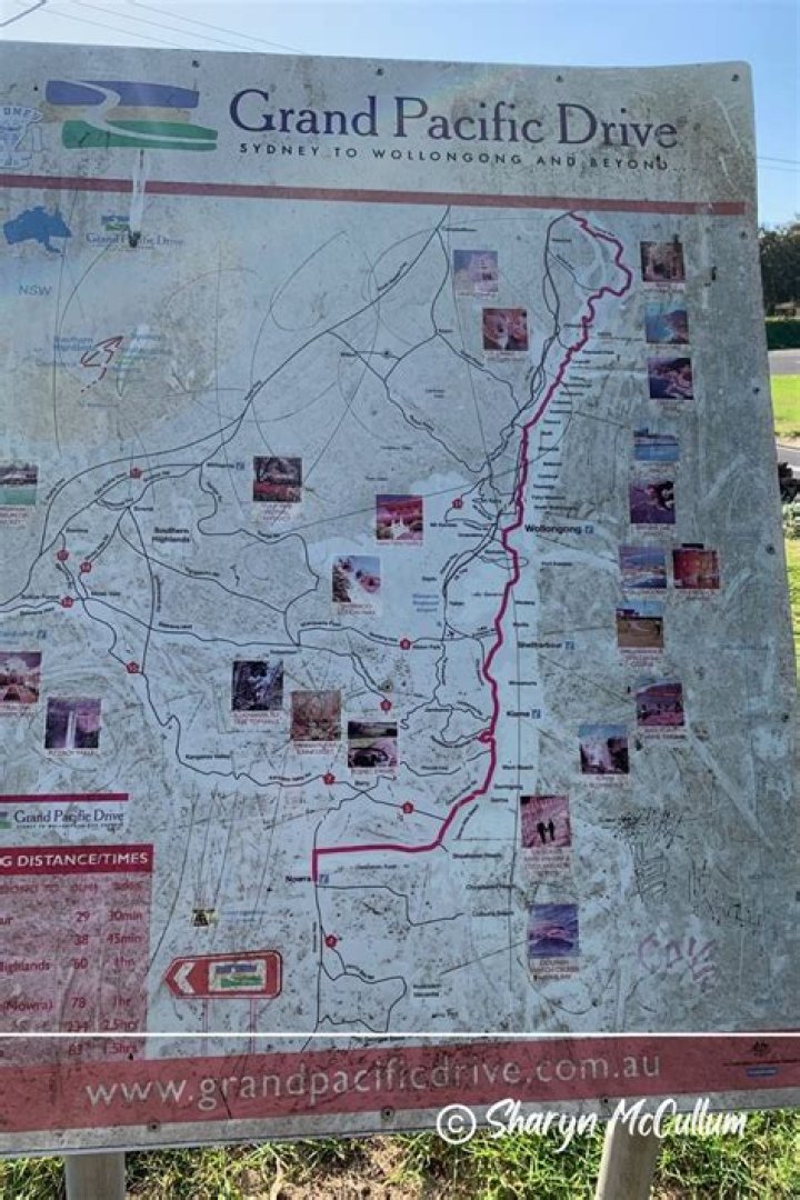 Where does the Grand Pacific Drive start and finish?