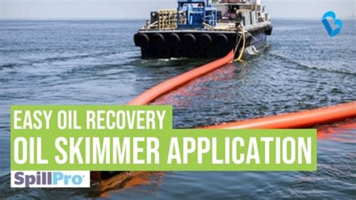 Where does the oil from skimmers go?