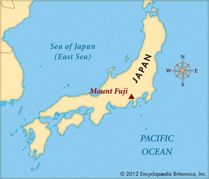 Where exactly is Mount Fuji located?