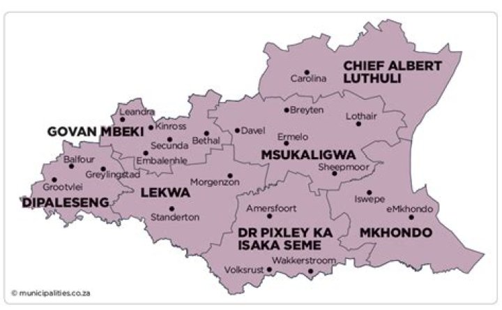 Where is Chief Albert Luthuli Municipality situated?