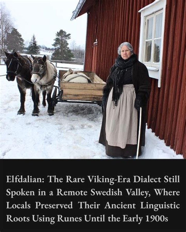 Where is Elfdalian spoken?