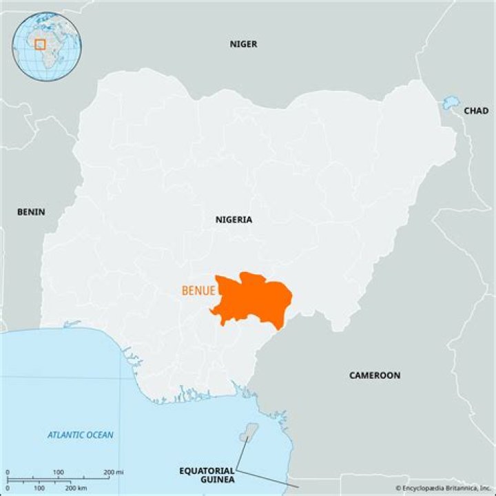 Where is river Benue located?