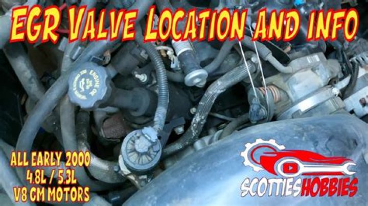 Where is the EGR valve on a 2002?