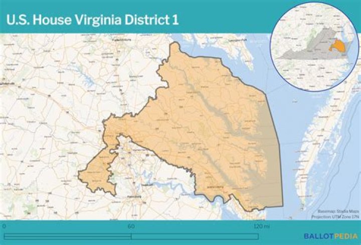 Where is the First Congressional District in Virginia?