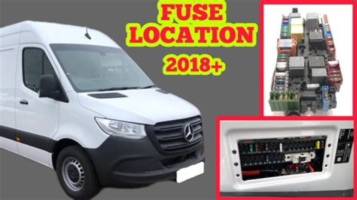 Where is the fuse box for Mercedes Sprinter?