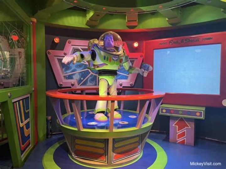Where is the secret target in Buzz Lightyear?