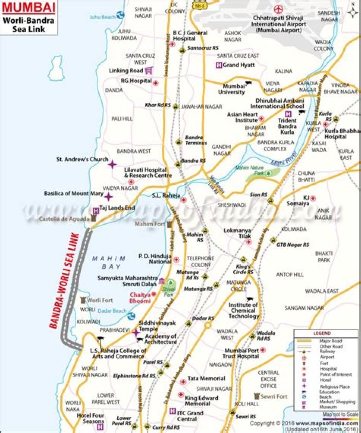 Where is the suburb of Bandra located in Mumbai?