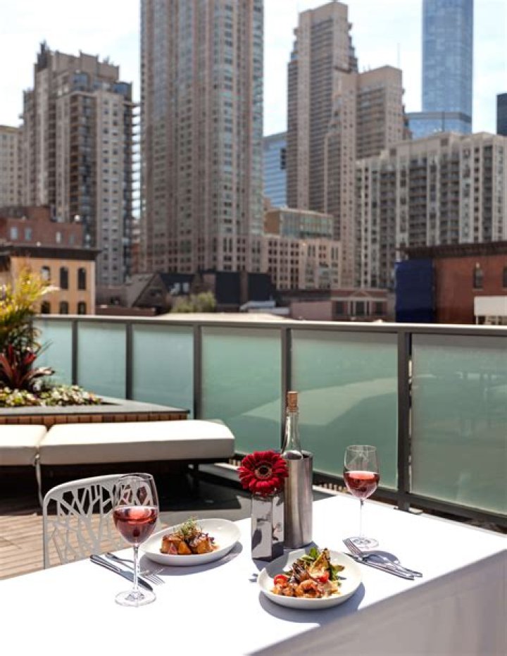 Where to have a rooftop brunch in Chicago?