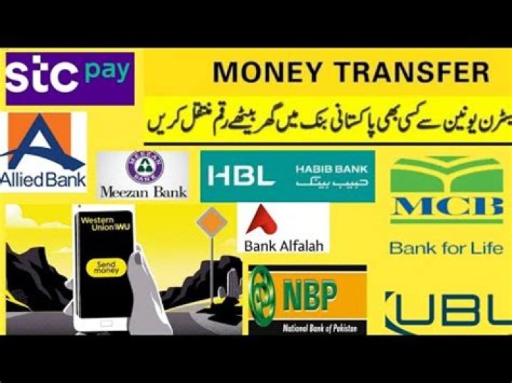 Which bank have Western Union in Pakistan?