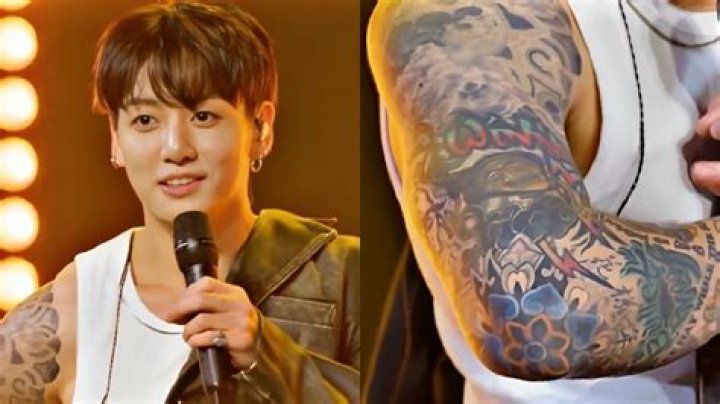 Which BTS member have tattoo?