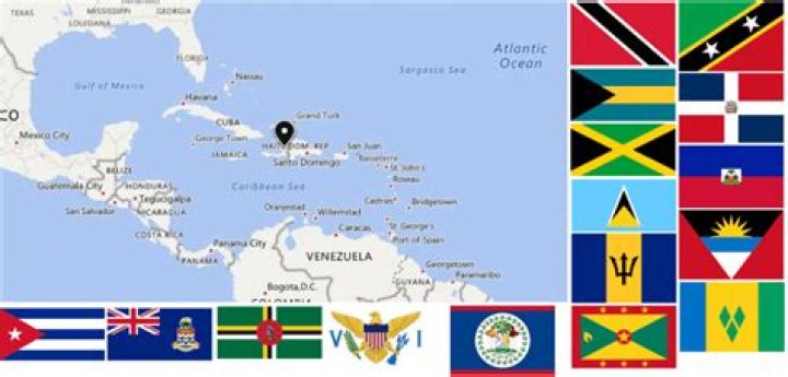 Which Caribbean countries are black?