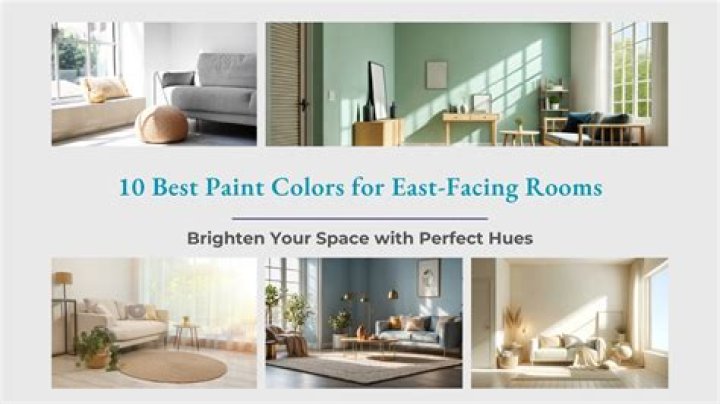 Which colour is best for east wall?