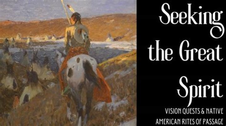 Which is a key aspect of the Native American vision quest?