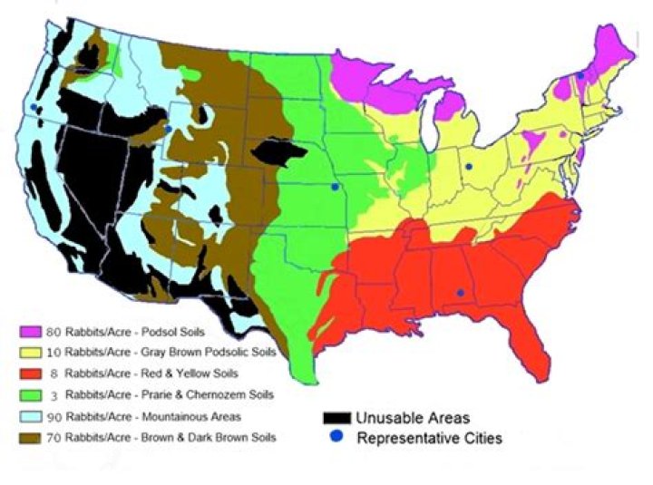 Which region has the richest soil?