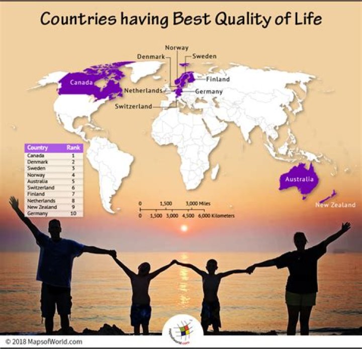 Which South American country has the best quality of life?