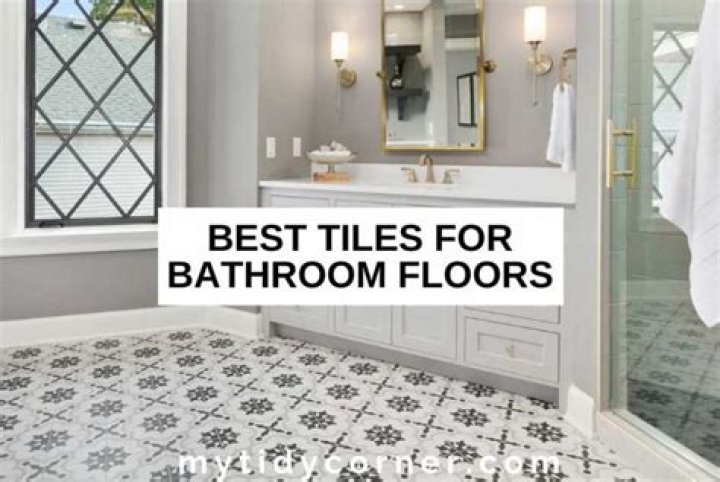 Which tiles are best for bathroom?