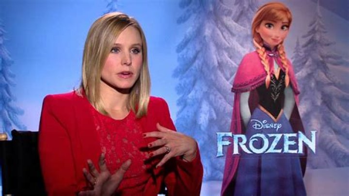 Which voice does Kristen Bell do in Frozen?