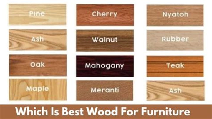 Which wood color is best for furniture?